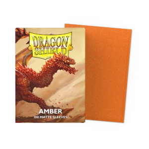 DS Matte Amber Sleeves 100ct